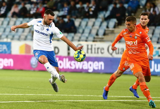 IFK Norrköpings Sead Haksabanovic med bollen