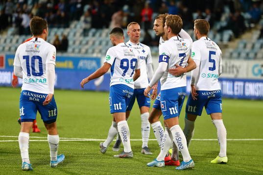 IFK Norrköpings Lars Krogh Gerson och Alexander Fransson