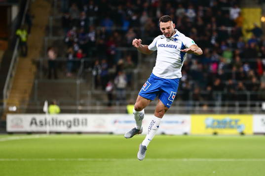 IFK Norrköpings Sead Haksabanovic jublar