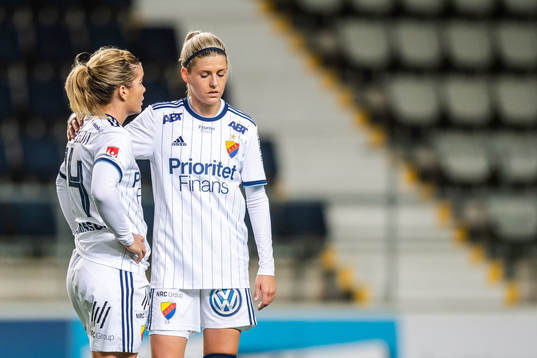 Djurgårdens Olivia Schough deppar