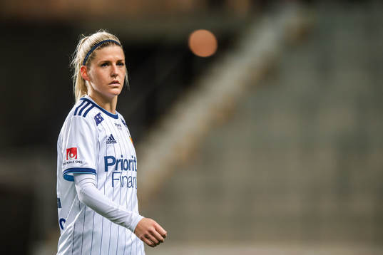 Djurgårdens Olivia Schough deppar
