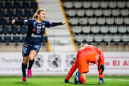Linköpings Mimmi Larsson jublar