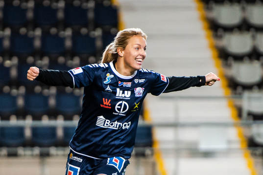 Linköpings Mimmi Larsson jublar
