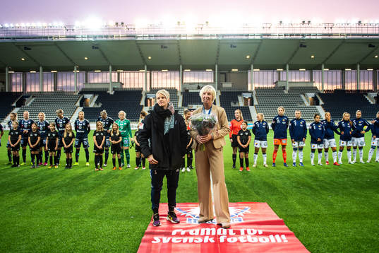 Linköpings Nilla Fischer uppmärksammas