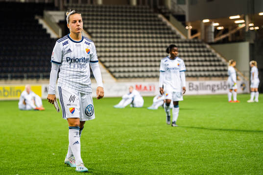 Djurgårdens Fanny Lång deppar