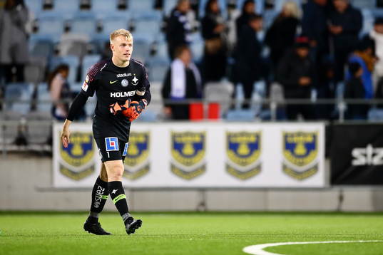 IFK Norrköpings målvakt Isak Pettersson