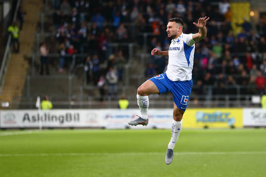IFK Norrköpings Sead Haksabanovic jublar