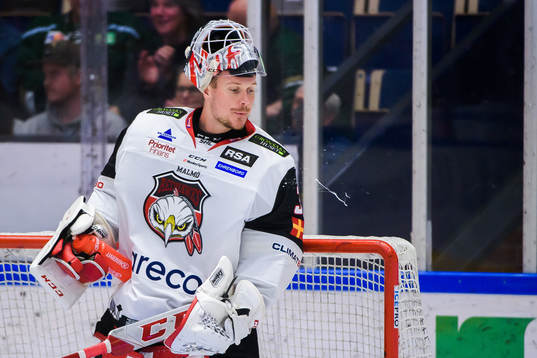 Malmö Redhawks målvakt Lars Volden