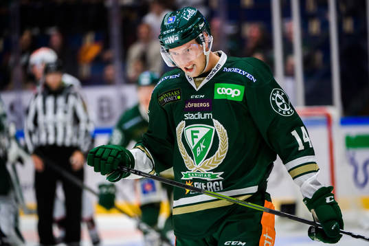 Färjestads Victor Ejdsell deppar