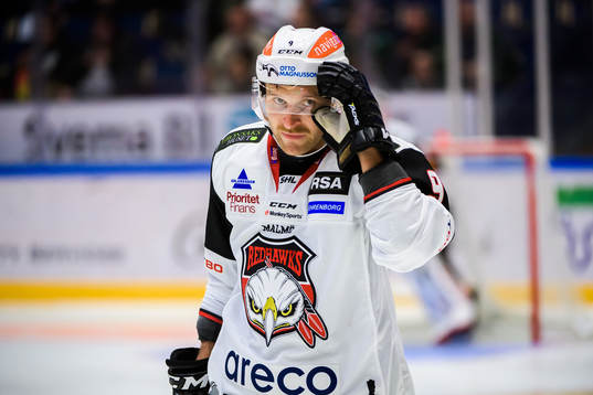 Malmö Redhawks Frederik Storm deppar