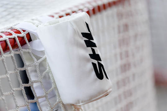 Flaskhållare på målbur med SHL logo före