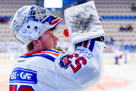 Oskarshamns målvakt Fredrik Pettersson-Wentzel