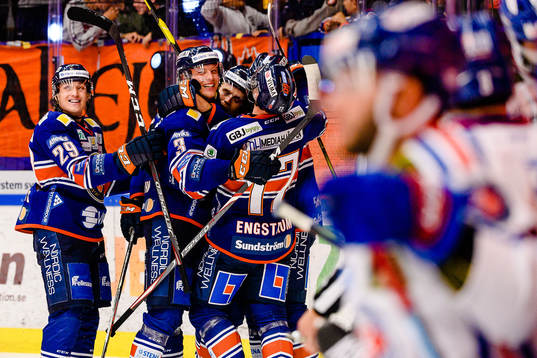 Växjös Pontus Holmberg, Oliver Bohm och Emil Pettersson
