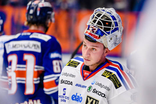 Oskarshamns målvakt Fredrik Pettersson-Wentzel