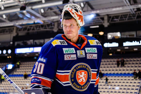Växjös målvakt Viktor Fasth