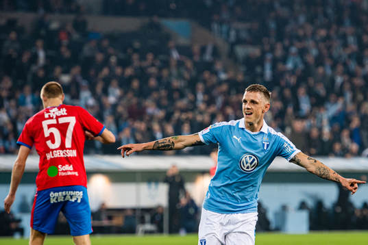 Malmö FFs Sören Rieks jublar