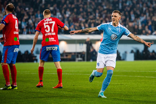 Malmö FFs Sören Rieks jublar