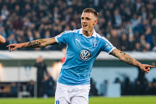 Malmö FFs Sören Rieks jublar