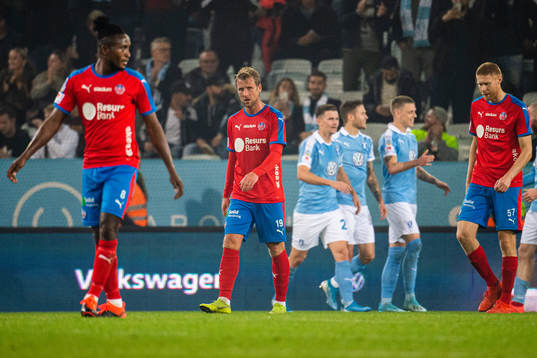 Helsingborgs Mamudu Moro, Tobias Mikkelsen och Markus