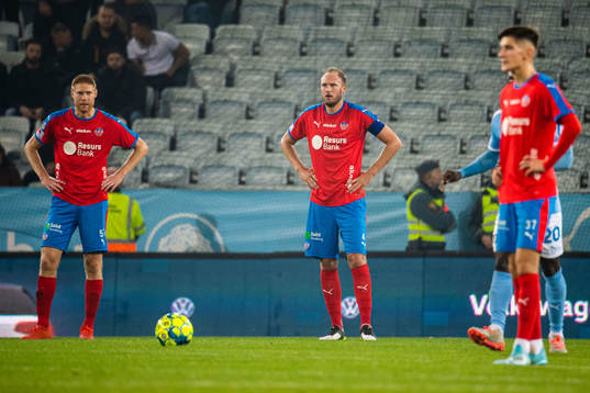 Helsingborgs Markus Holgersson, Andreas Granqvist och Armin