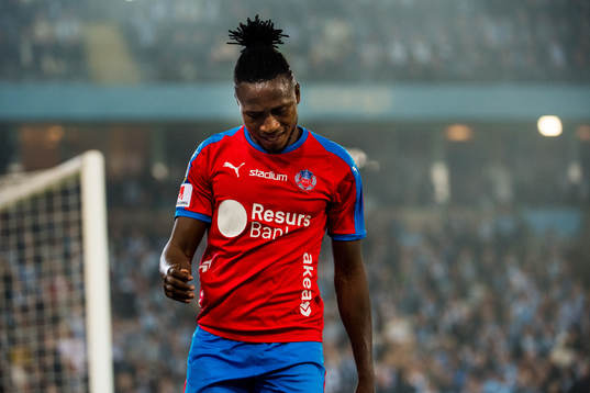 Helsingborgs Mamudu Moro deppar