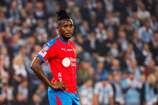 Helsingborgs Mamudu Moro deppar