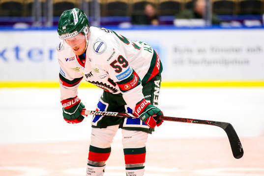 Frölundas Simon Hjalmarsson deppar