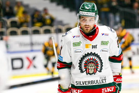 Frölundas Mats Rosseli Olsen deppar