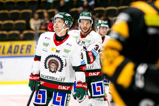 Frölundas Nicklas Lasu jublar