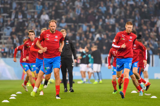 Helsingborgs Andreas Granqvist och Markus Holgersson