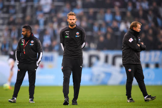 Helsingborgs tränare Olof Mellberg