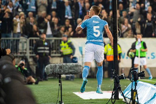 Malmö FFs Sören Rieks jublar