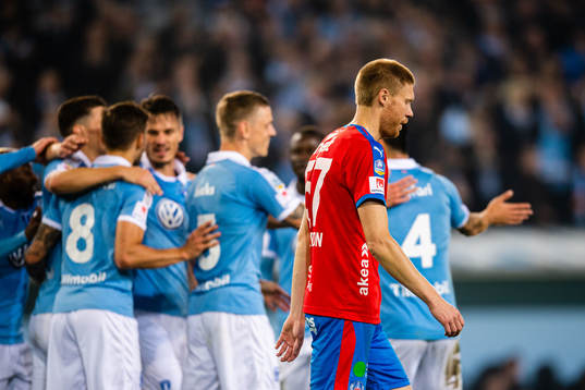 Helsingborgs Markus Holgersson deppar