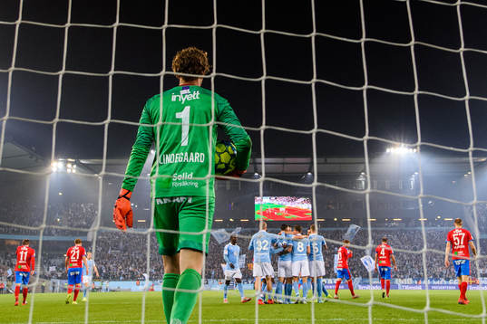 Malmö FFs spelare jublar