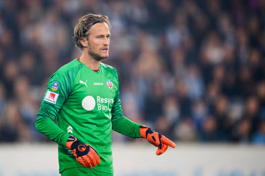 Helsingborgs målvakt Anders Lindegaard