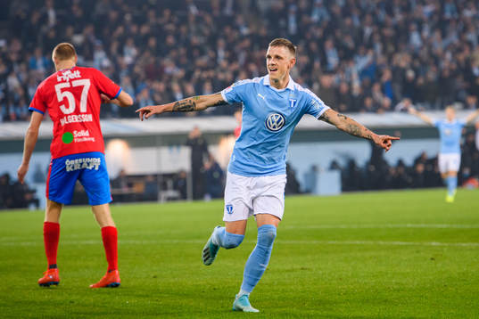 Malmö FFs Sören Rieks jublar