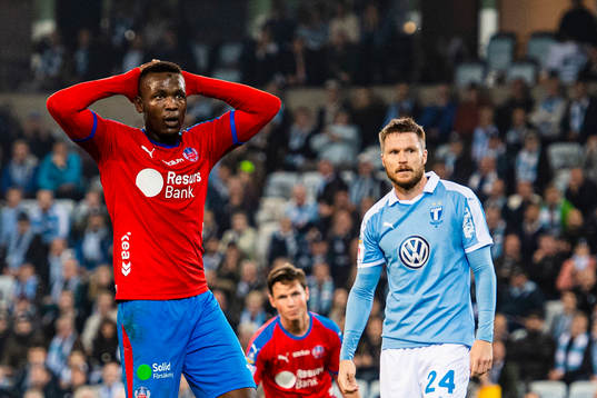 Helsingborgs Alhaji Gero deppar