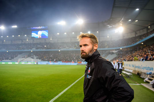 Helsingborgs tränare Olof Mellberg