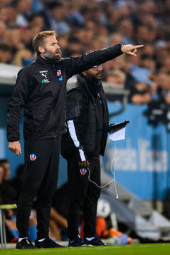 Helsingborgs tränare Olof Mellberg