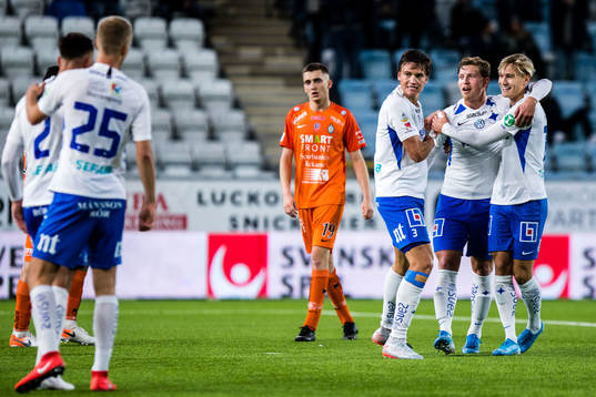 IFK Norrköpings Rasmus Lauritsen, Alexander Fransson och