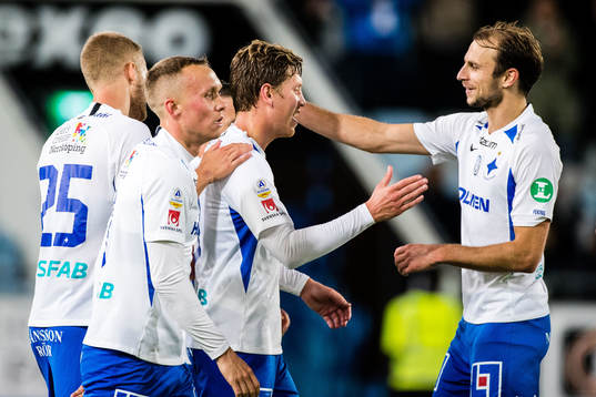 IFK Norrköpings Alexander Fransson och Lars Krogh Gerson