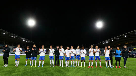IFK Norrköpings spelare jublar