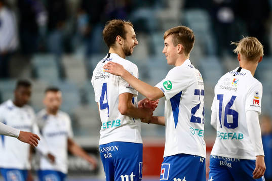 IFK Norrköpings Lars Krogh Gerson och Ísak Bergmann