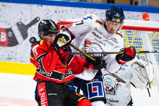 Luleås Isac Brännström och Linköpings Adam Ginning