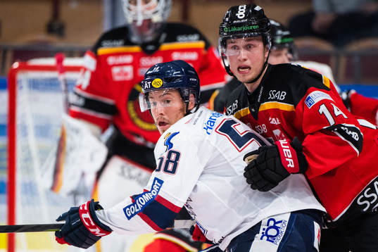 Linköpings Robin Johansson och Luleås Jonas Berglund