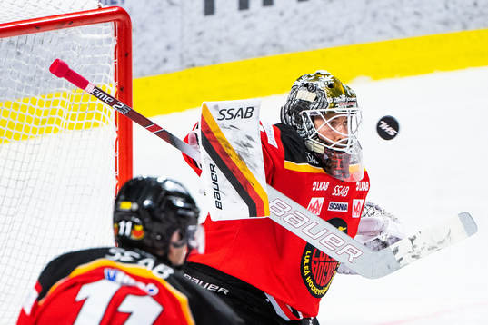 Luleås målvakt Joel Lassinantti
