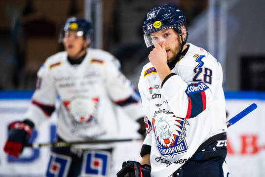 Linköpings Jaakko Rissanen deppar