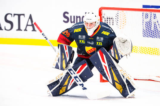 Djurgårdens målvakt Lucas Rheyneuclaudes