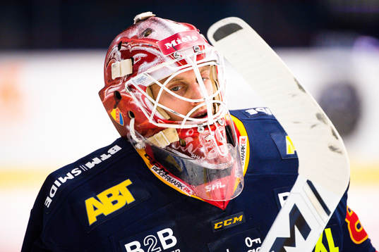 Djurgårdens målvakt Niklas Svedberg