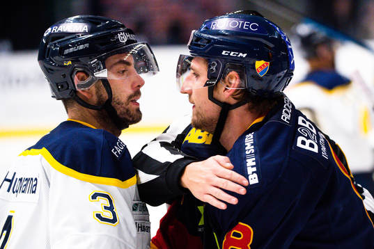 s Markus Lauridsen och Djurgårdens Anton Hedman